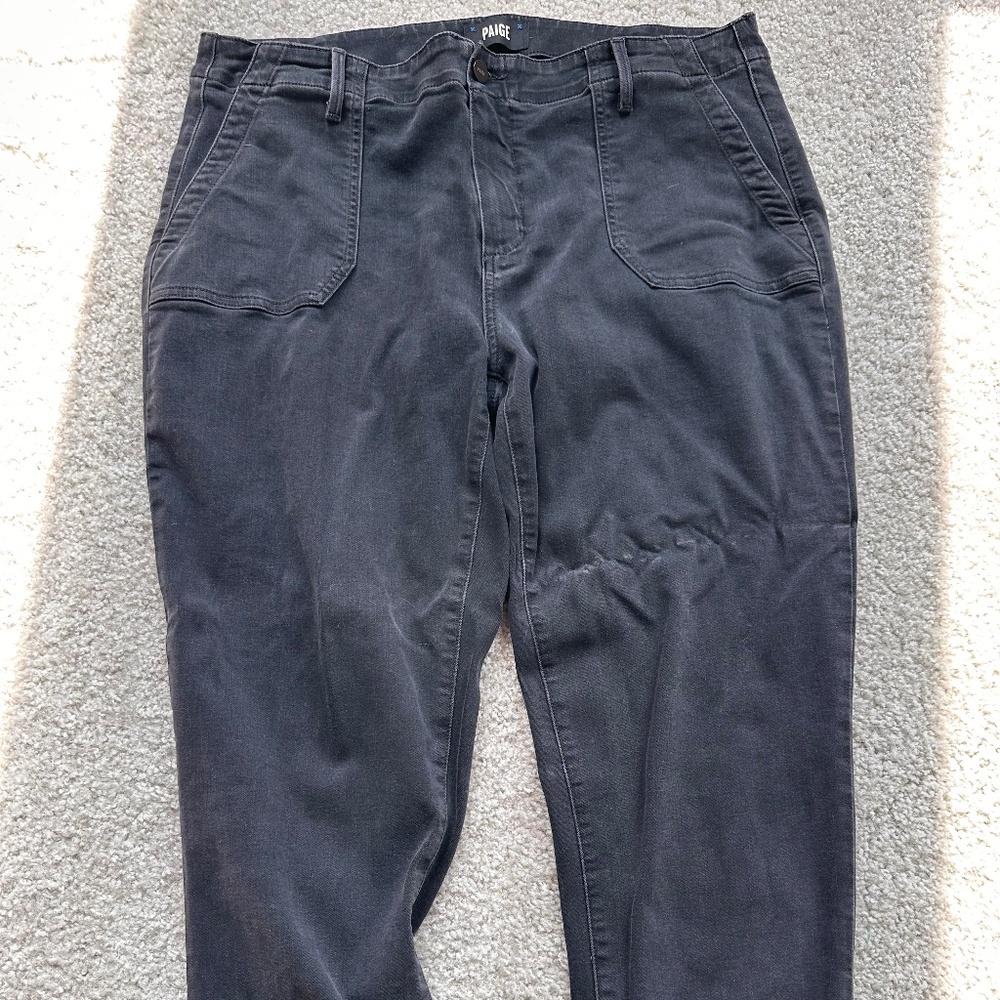 PAIGE - Mayslie Jogger Jeans (Black)